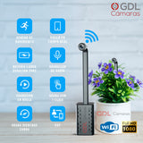 Mini Camara Espia WIFI Retractible Audio y Video, Portable Vigila en Tiempo Real desde tu Celular| GDLCAMARAS - GDLCamaras