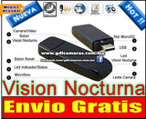 Mini Camara Espia Memoria USB con Vision Nocturna, grabacion audio y video | GDLCAMARAS - GDLCamaras