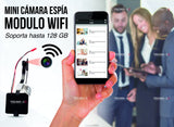 Mini Camara Espia WIFI Flexor, Camara de Vigilancia Oculta, Casa u Oficina Compatible con Android y Iphone, 128GB, 115 Hrs. Full HD | GDLCAMARAS - GDLCamaras