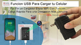 Camara Espia WIFI Cargador USB, Camara de Seguridad para Casa, Oficina. Compatible Android, Iphone 64GB,1080P | GDLCAMARAS - GDLCamaras