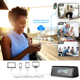 Camara Espia Wifi Reloj Oculta Vision Nocturna Camara de Vigilancia, Casa u Oficina Compatible con Android y Iphone, 128GB, 115 Hrs. Full HD 4K - Pro-A21 | GDLCAMARAS