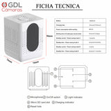 Microfono Espia Oculto WiFi Grabadora De Voz a Distancia Soporta Audio En Vivo Activada por Voz Bateria 7 Meses en Modo Espera