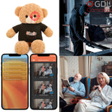 Camara Espia Wifi Oculta En Oso De Peluche Con App Movil Graba y Vigila en Tiempo Real | GDLCAMARAS - GDLCamaras