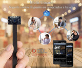 Mini Camara Espia Wifi Oculta Flexor Con VISION NOCTURNA HD Casa u Oficina Compatible con Android y Iphone, 128GB, 115 Hrs. Full HD | GDLCAMARAS - GDLCamaras