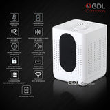 Microfono Espia Oculto WiFi Grabadora De Voz a Distancia Soporta Audio En Vivo Activada por Voz Bateria 7 Meses en Modo Espera