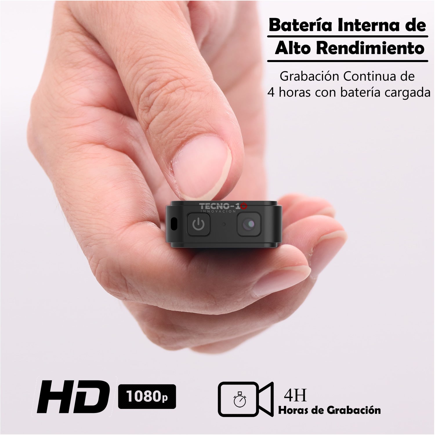 Mini CMini Camara Espia WIFI Flexor Camara de Vigilancia Oculta 128GB–  GDLCamaras